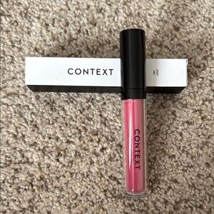 Context Pink Lip Balm Gloss Sleek Design